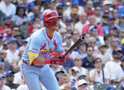 Cardenales de San Luis remontan para vencer a los Cachorros