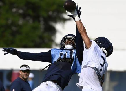 DeAndre Hopkins y su lesión en los Titans de Tennessee