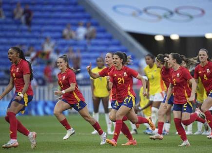 Emocionante Partido de Fútbol Femenino: España vs Colombia en Juegos Olímpicos