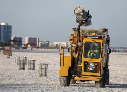 Impacto de la tormenta tropical Debby en Florida