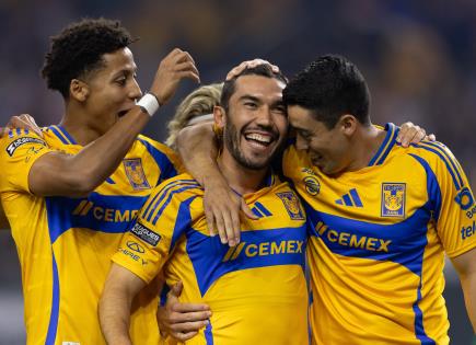 Tigres vence a Inter Miami y lidera el grupo en la Leagues Cup