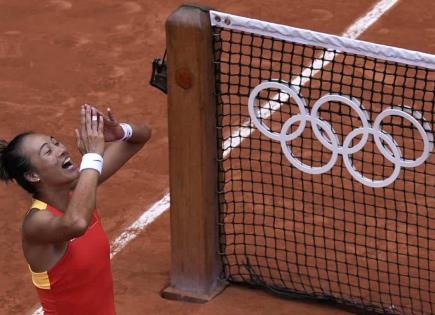 Zheng Qinwen hace historia con su oro olímpico en tenis