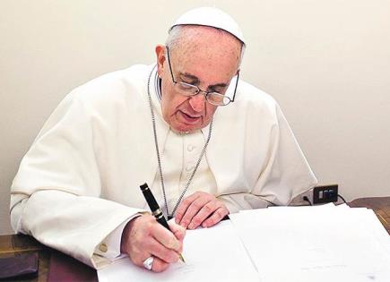 El papa publica una carta para elogiar la literatura