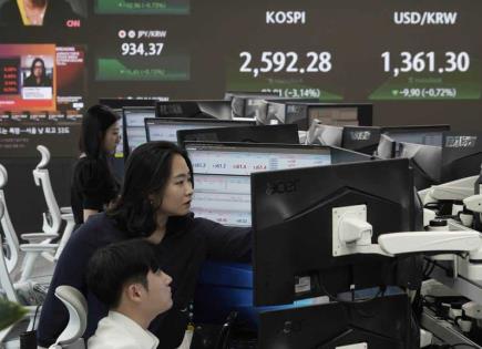 Impactante caída del Nikkei 225 y mercados asiáticos