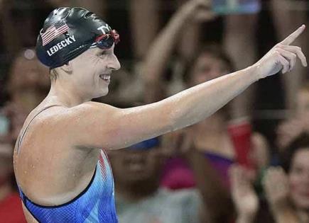 Ledecky gana por cuarta vez en JJOO