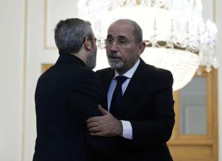 Visita del Ministro de Relaciones Exteriores de Jordania a Irán