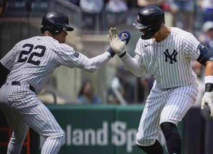 Yankees se impone a Azulejos de Toronto