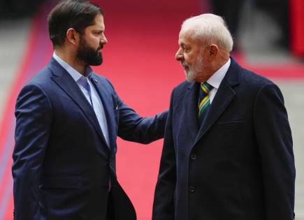 Encuentro histórico entre presidentes de Chile y Brasil