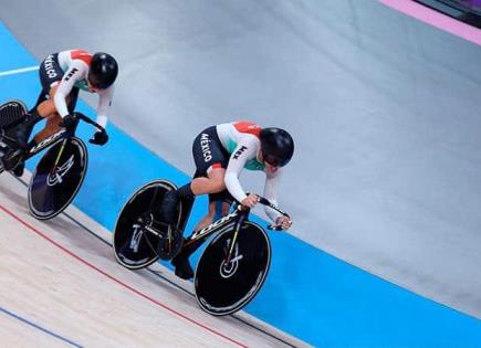 Equipo mexicano de ciclismo de velocidad terminan quinto