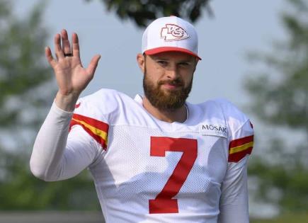 Extensión de contrato millonario para Harrison Butker con los Chiefs de la NFL