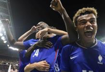 Final de fútbol masculino entre Francia y España en los Juegos Olímpicos