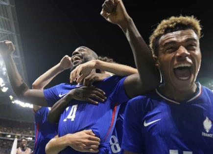 Final de fútbol masculino entre Francia y España en los Juegos Olímpicos