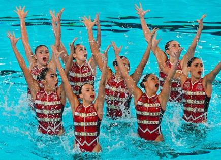 México termina 8vo. en natación artística tras error