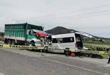 Accidente en Puebla deja nueve muertos y 12 heridos