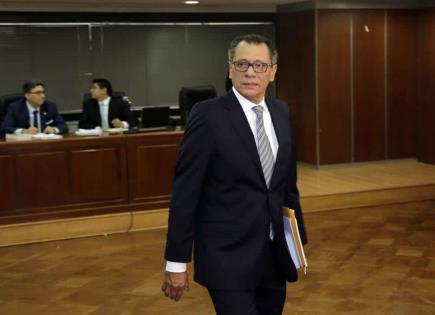 Ecuador niega salvoconducto a exvicepresidente acusado de corrupción