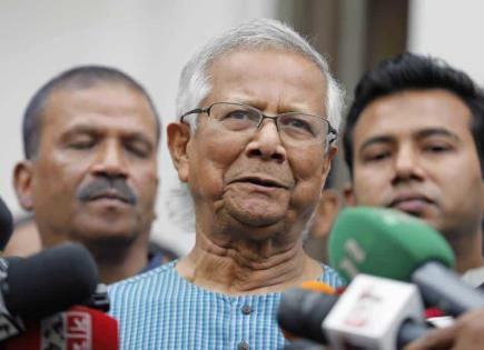 La caída del gobierno de Sheikh Hasina y la posible llegada de Muhammad Yunus