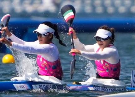 Mexicanas en cuartos de final de Canotaje en París 2024