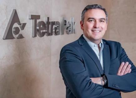 Nombramiento de Ramiro Ortiz como director general en Tetra Pak México