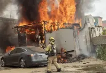 Se incendia Tesla por conectarlo a Diablito