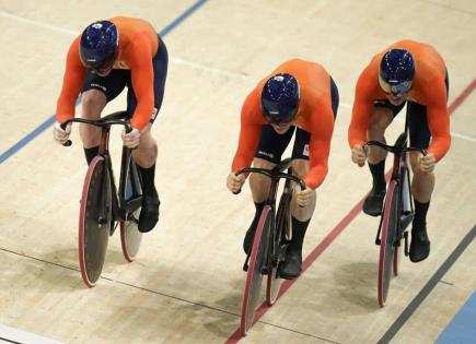 Triunfo del Equipo Holandés en el Ciclismo de Pista