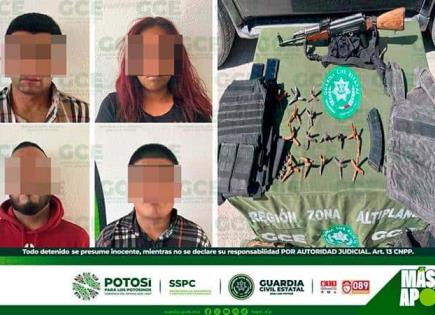 Desarticulan célula criminal en Cedral