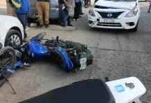 Dos heridos en accidente vehicular en el Centro de Abastos Dos heridos en accidente vehicular en el Centro de Abastos