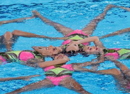 Equipo mexicano de natación artística cierra histórica participación