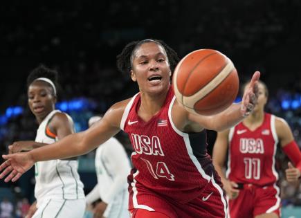 Estados Unidos y Australia en Competencia por la Victoria en Basquetbol Olímpico