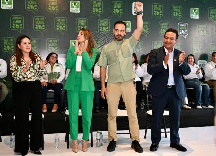 Gallardo anuncia nuevo dirigente estatal del PVEM