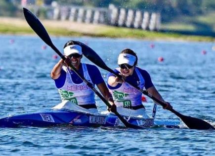 Karina Alanís y Beatriz Briones avanzan a las semifinales de canotaje