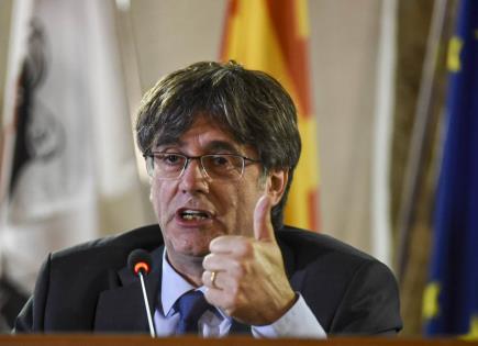 Regreso de Carles Puigdemont a España