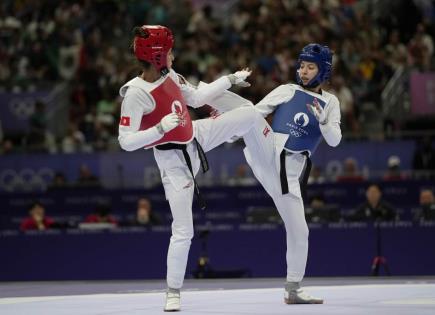 Taekwondo: La mexicana Daniela Souza cae en su debut en París 2024