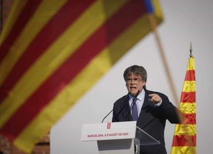 El regreso desafiante de Carles Puigdemont a España