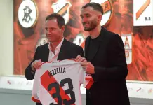 Presentación de Germán Pezzella en River Plate