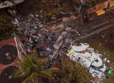 Avionazo en Brasil; 61 muertos