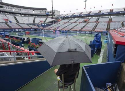 Impacto de la lluvia en el Abierto de Montreal