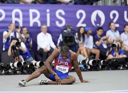 Noah Lyles finaliza 3ro. en los 200m