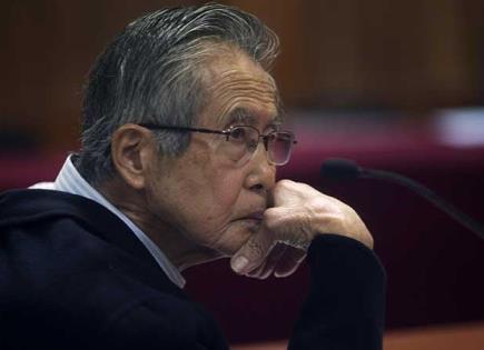 Perú favorece con ley a Alberto Fujimori