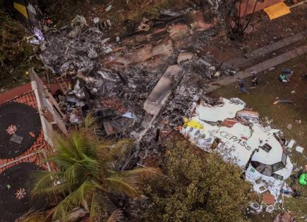 Se desploma avión de Voepass en Brasil; hay 61 muertos