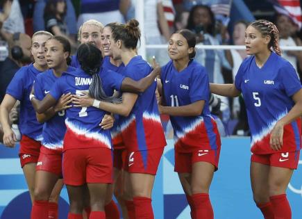 EU gana oro olímpico en fútbol femenino al vencer 1-0 a Brasil