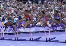 Masai Russell brilla en los Juegos Ol&iacute;mpicos de atletismo