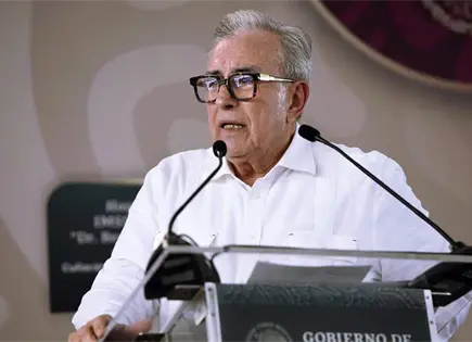 Rub&eacute;n Rocha Moya: tranquilo ante acusaciones en Estados Unidos