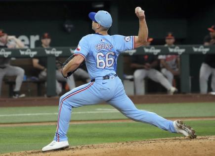 Josh Sborz de los Rangers: Lesionado por fatiga en hombro