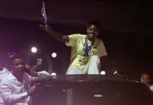 Recepción triunfal de Marileidy Paulino en Santo Domingo Recepción triunfal de Marileidy Paulino en Santo Domingo