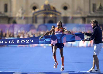 Sifan Hassan triunfa en el maratón femenino de París