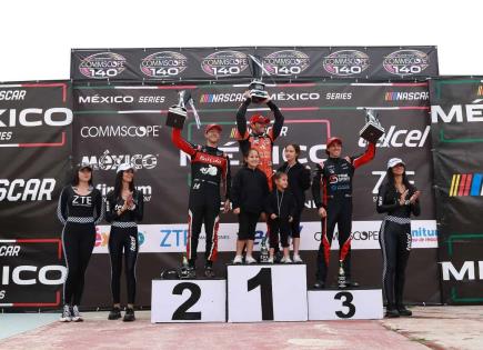 Triunfo de Irwin Vences en NASCAR México Series en Querétaro