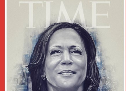 Kamala Harris, protagonista en la nueva portada de Time