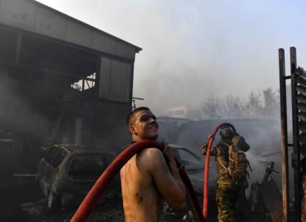 Avances y desafíos en la lucha contra incendios en Atenas