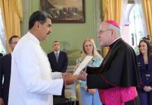 Ceremonia de entrega de cartas credenciales en Venezuela