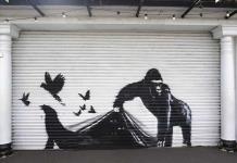 El arte callejero de Banksy llega al zoológico de Londres